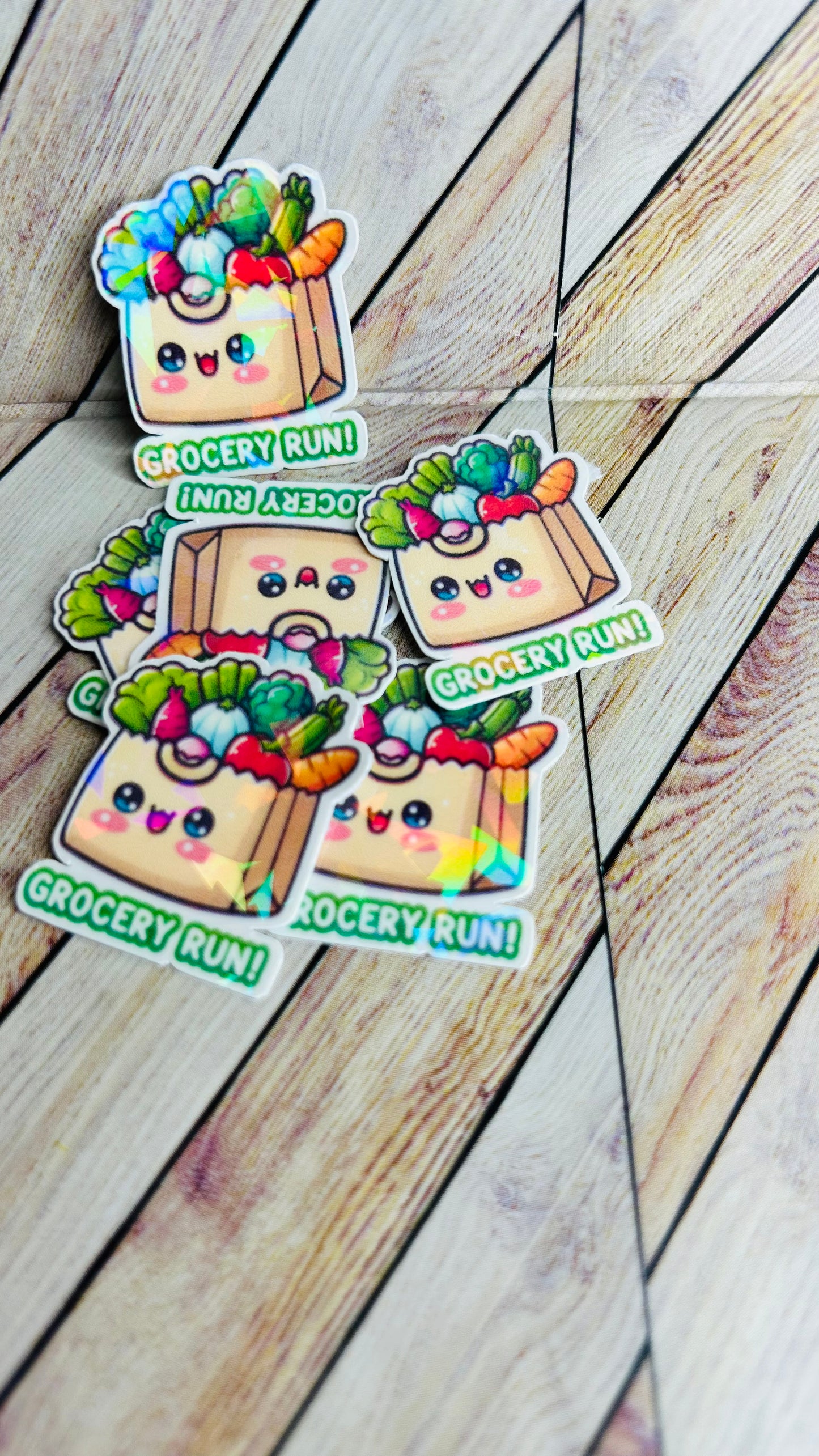 š Grocery Run Sticker