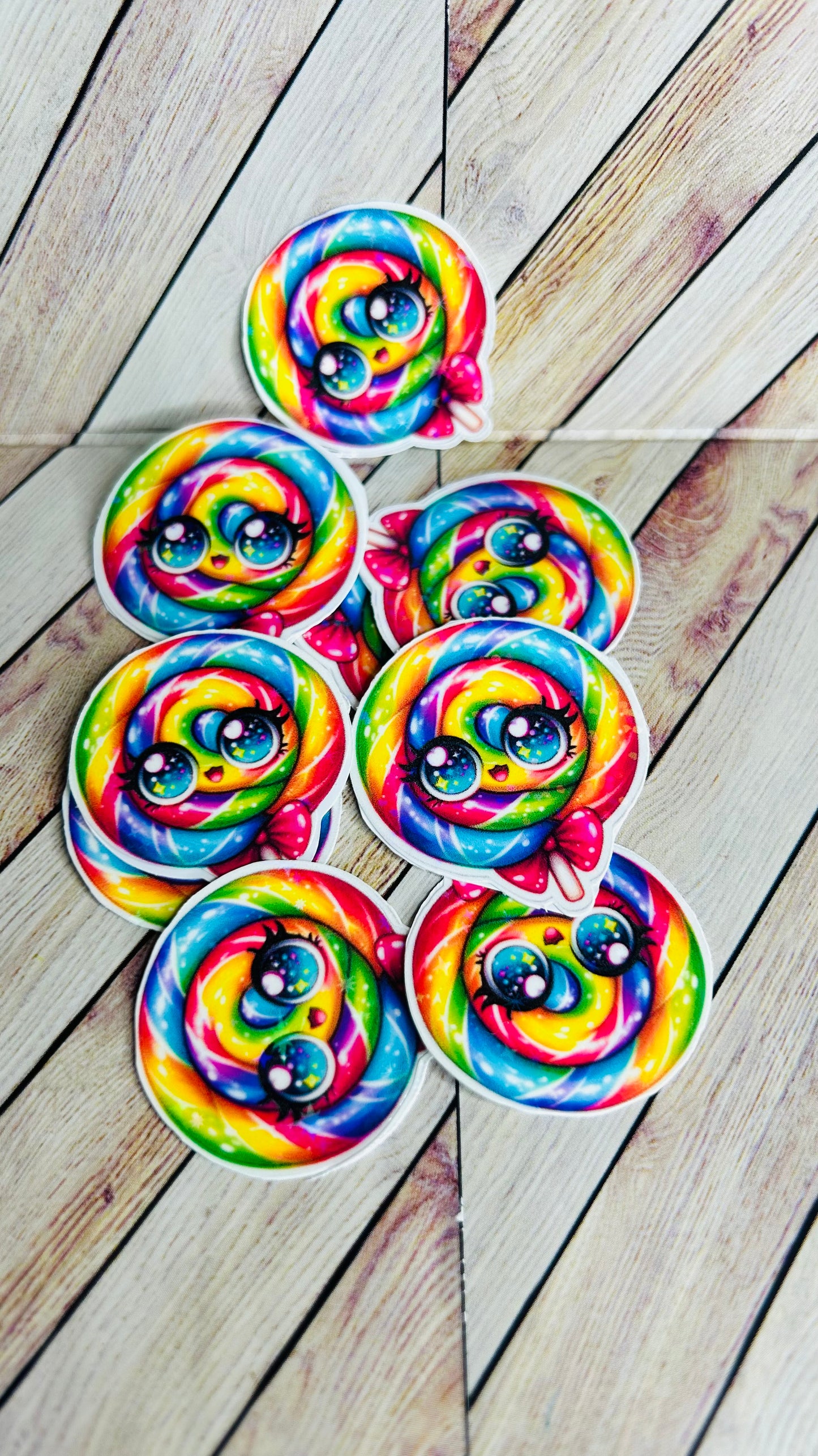 🍭 Candy Swirl Lollipops