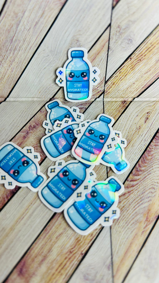 💧Stay Hydrated💧 Water Bottle Buddy Sticker